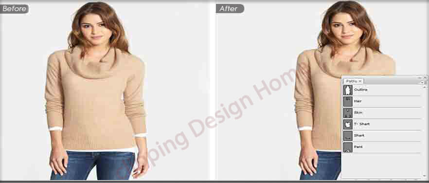 clipping path